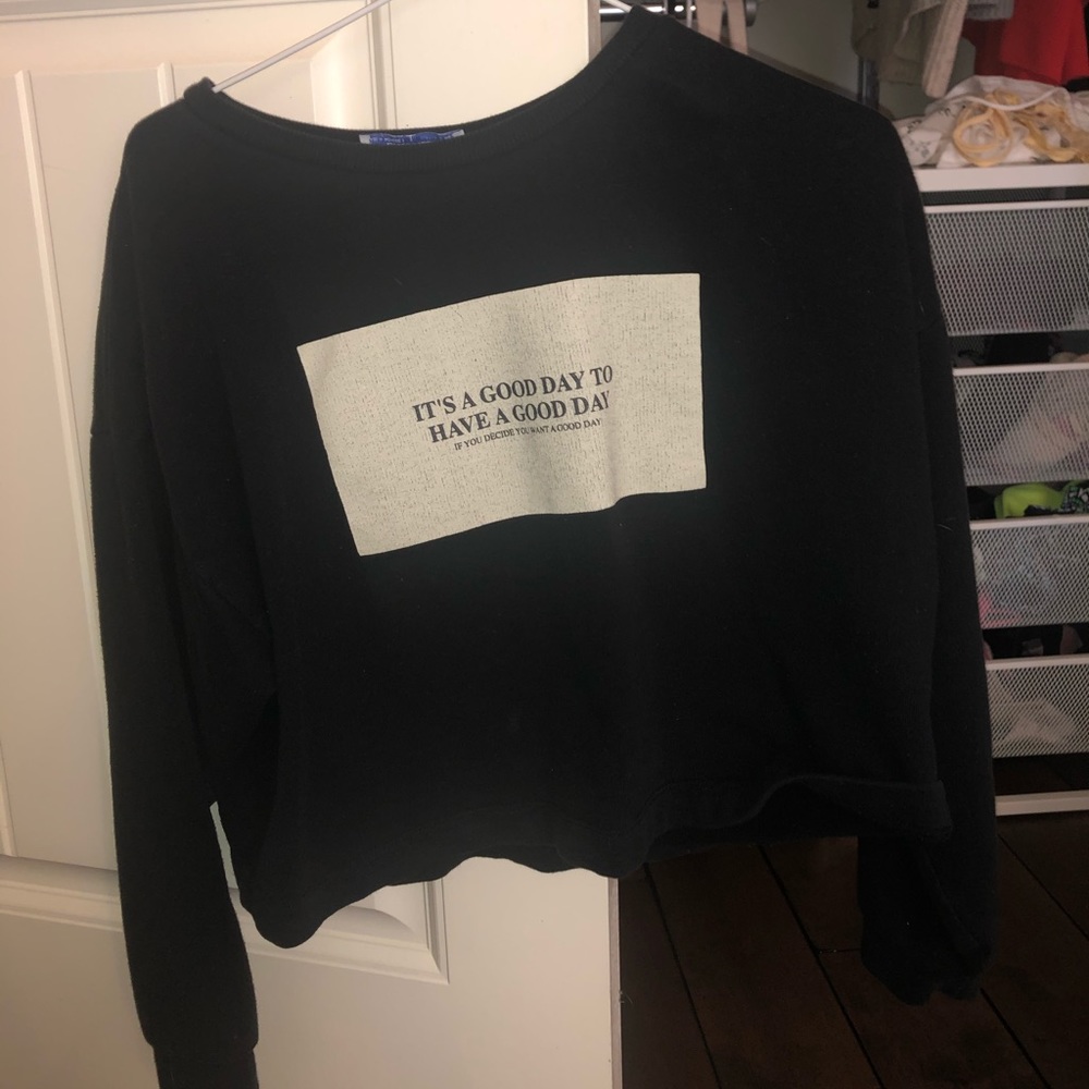 Zara sweat shirt